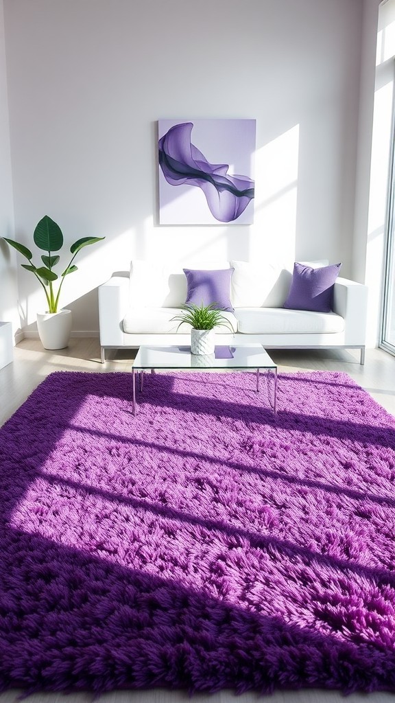 Decorative Purple Rugs