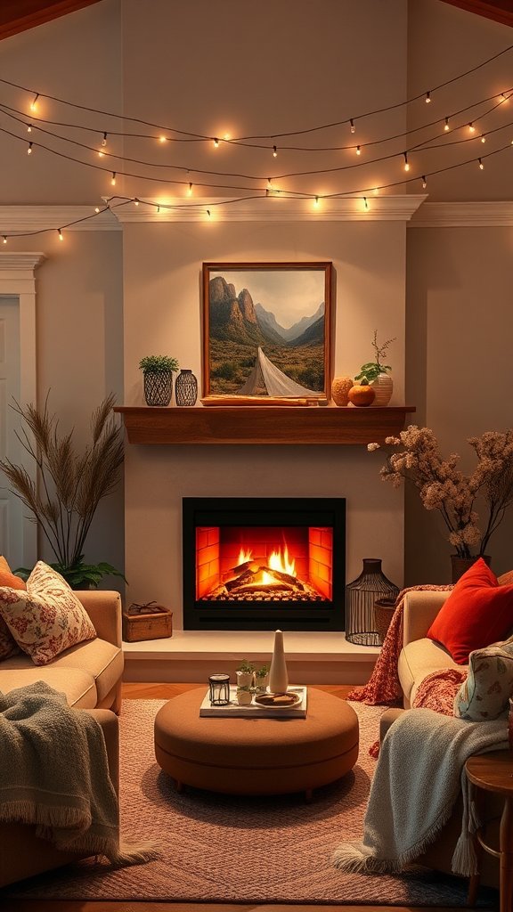 Design a Cozy Fireplace Feature