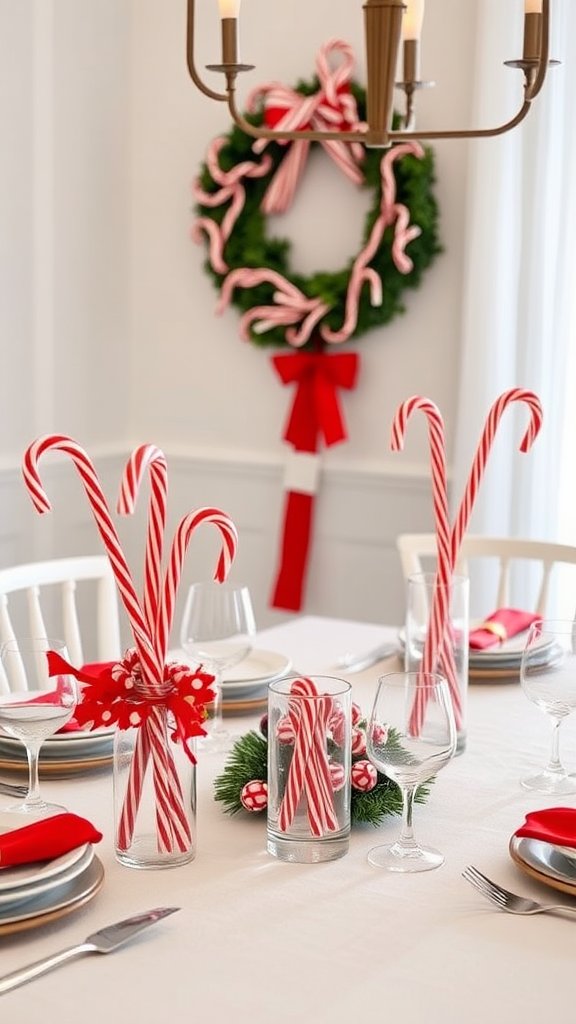 Festive Candy Cane Decor