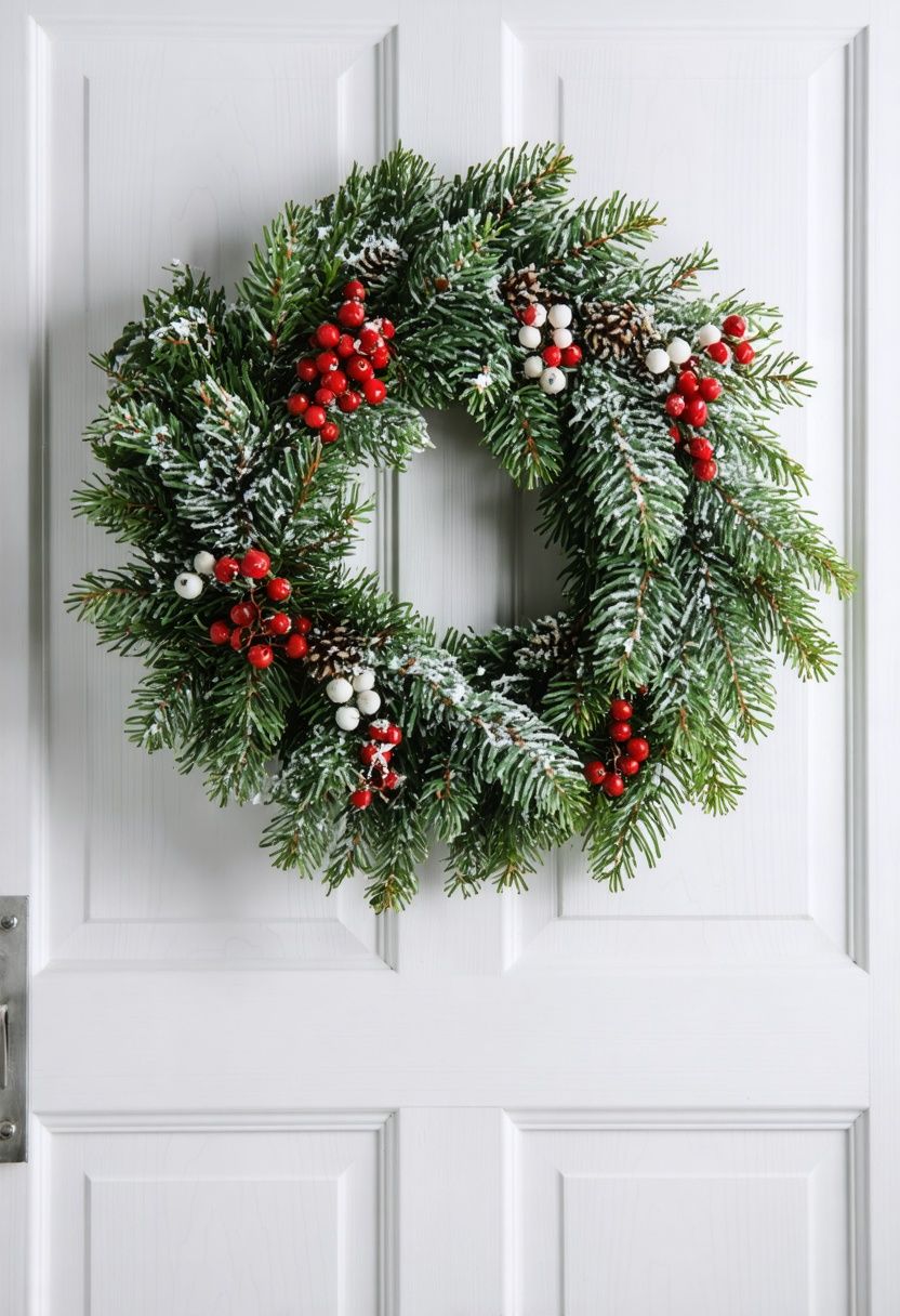 Frosted Berry Wreath