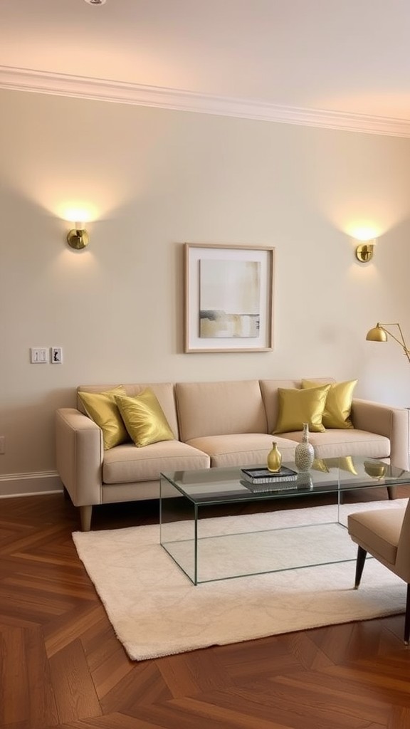 Gold Wall Sconces for Soft Ambiance