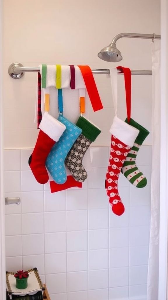 Hang Stockings in Creative Ways