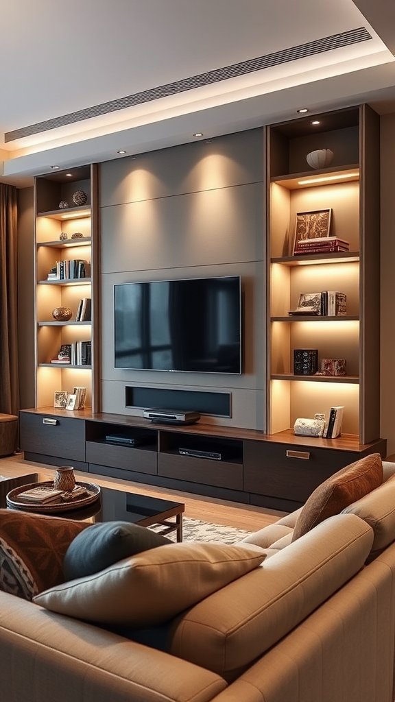 Implement a TV Wall Unit