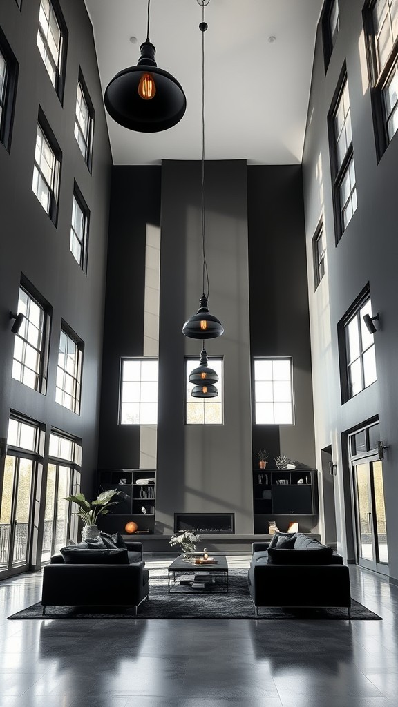 Industrial Black Lighting Fixtures