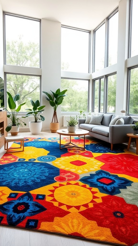 Invest in a Bold Area Rug