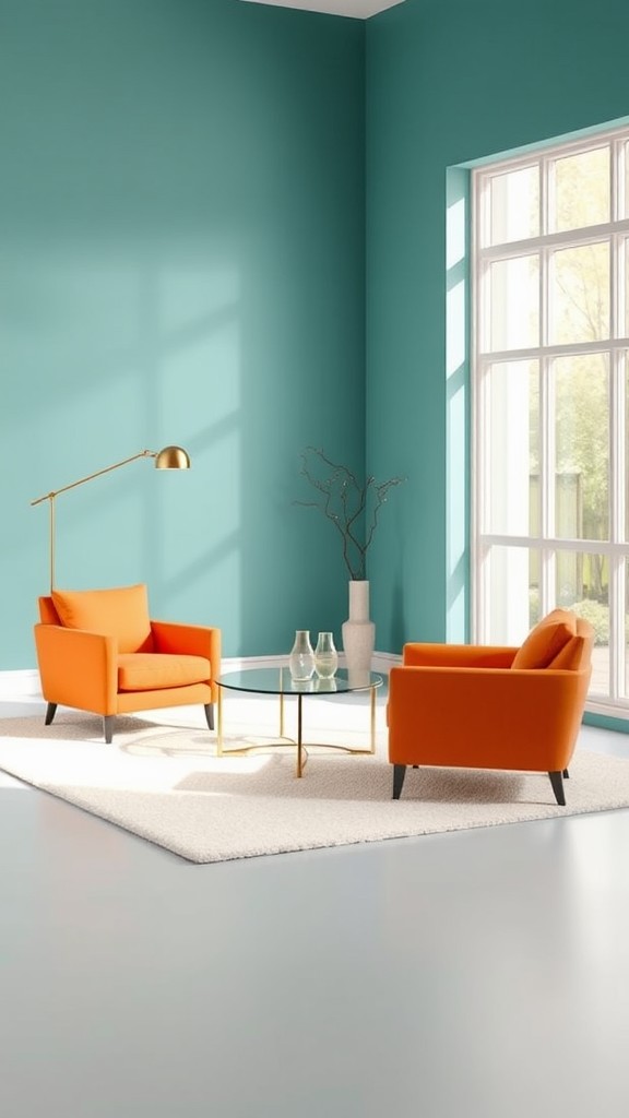 Orange Accent Chairs