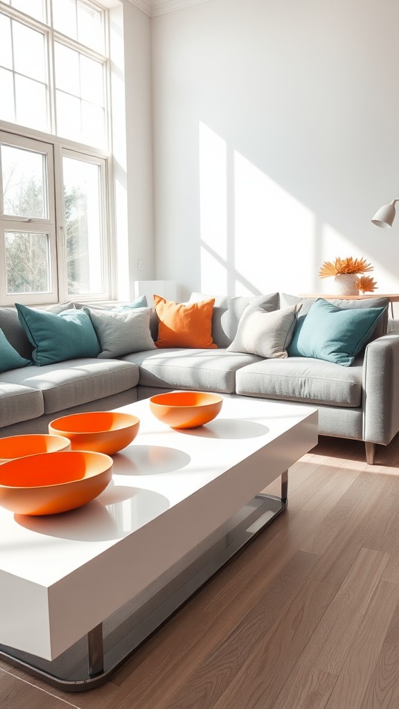 Orange Decorative Bowls