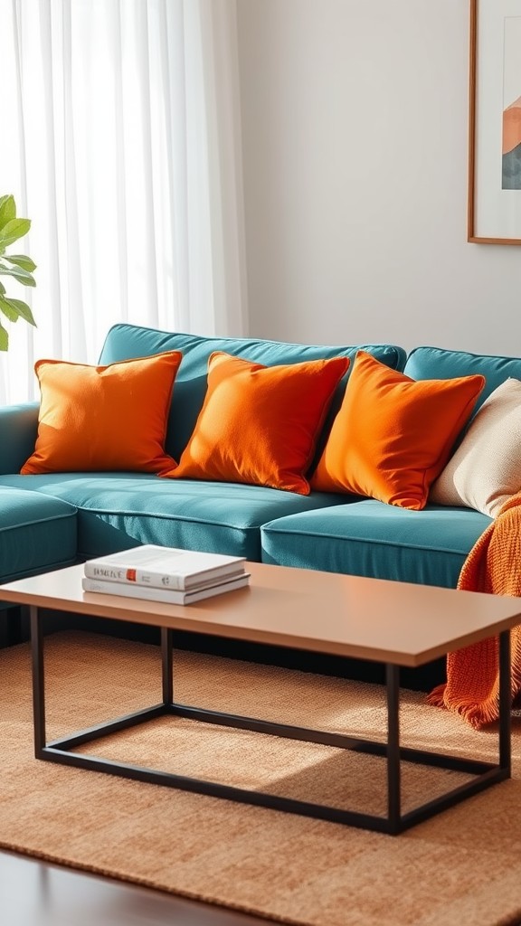 Orange Throw Pillows