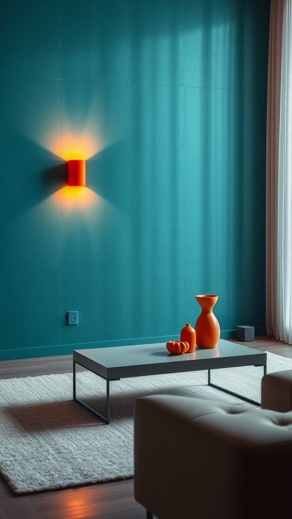 Orange Wall Sconces