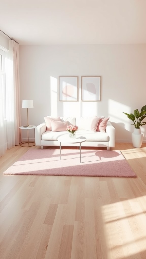 Pink Area Rug