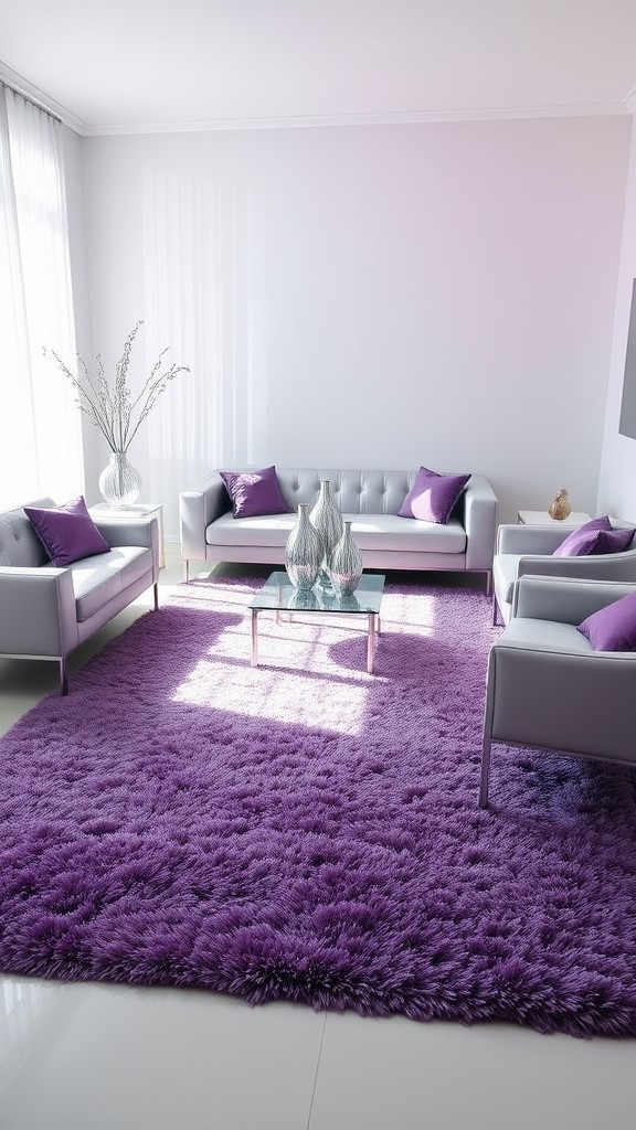 Purple Area Rugs