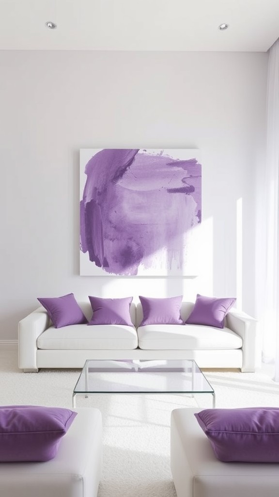 Purple Artwork for Statement Pieces