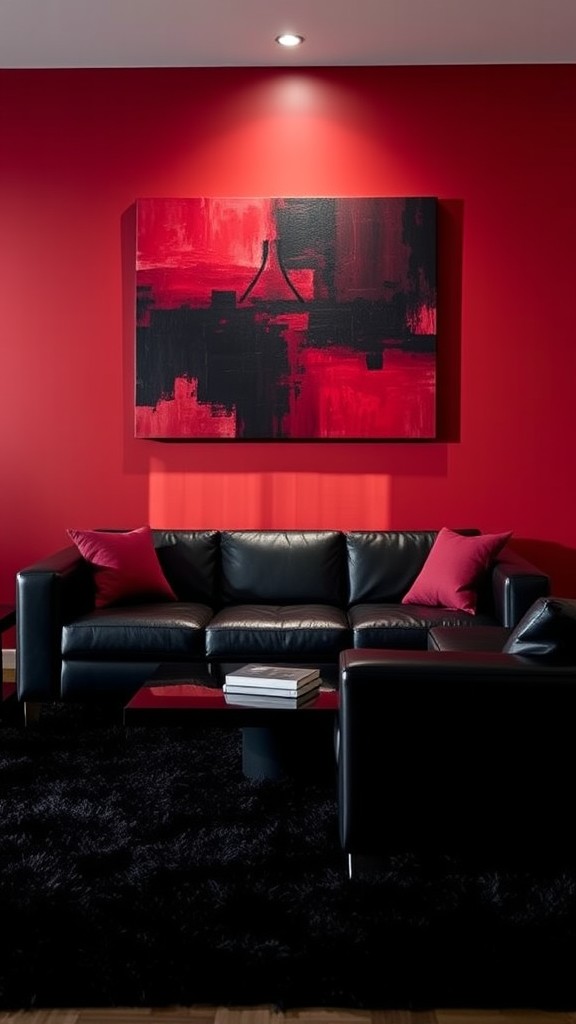 Red Wall Art