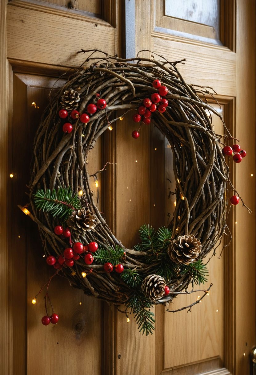 Rustic Grapevine Wreath