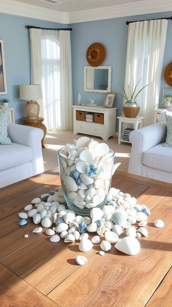 Seashell Centerpieces