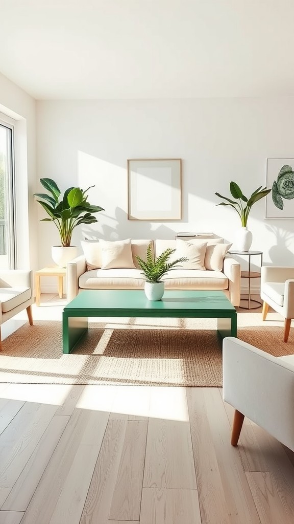 Select a Green Coffee Table