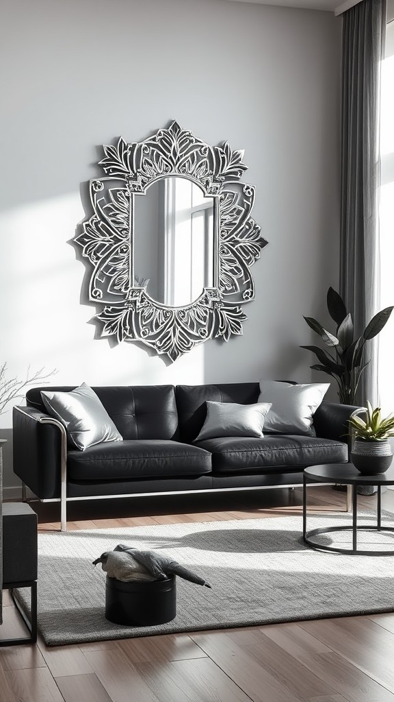 Silver Decorative Mirrors