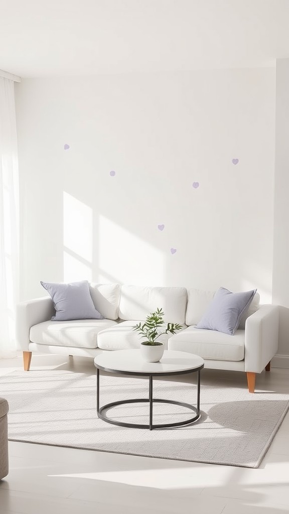 Subtle Purple Wall Decals