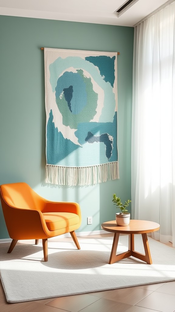 Teal Wall Hangings