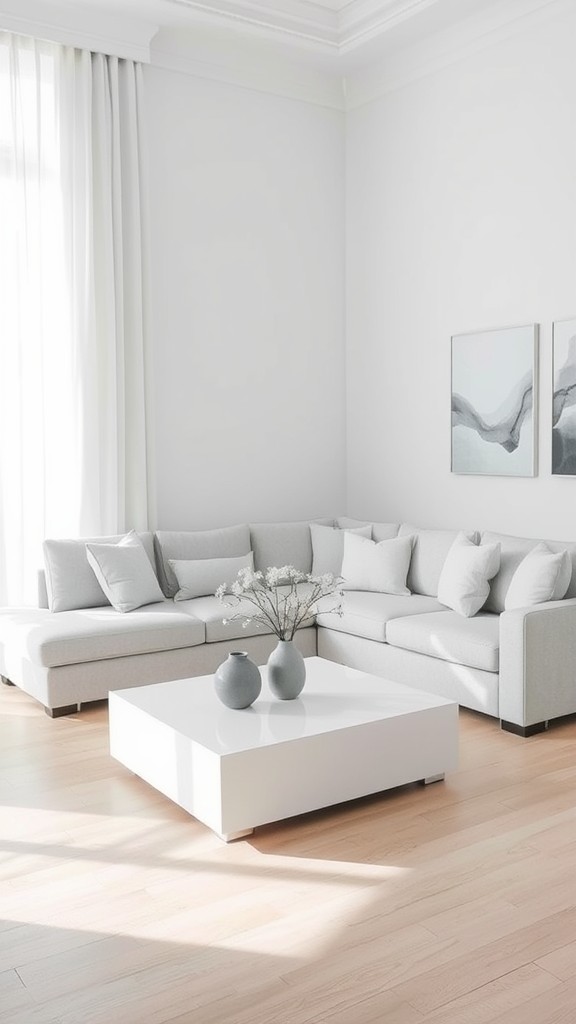 White and Gray Paint Combinations