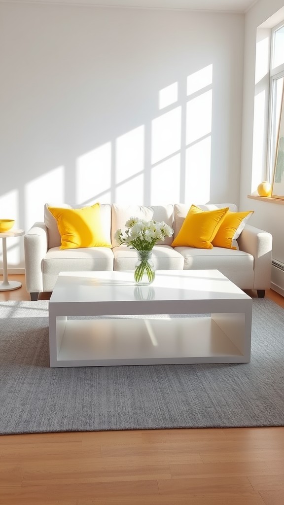 White Coffee Table