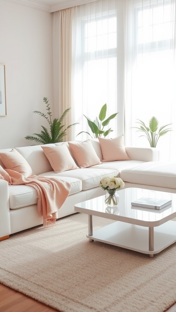 White Sectional Sofa