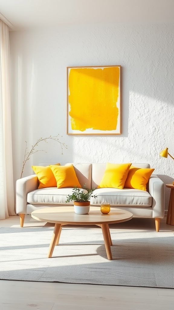 Yellow Wall Art