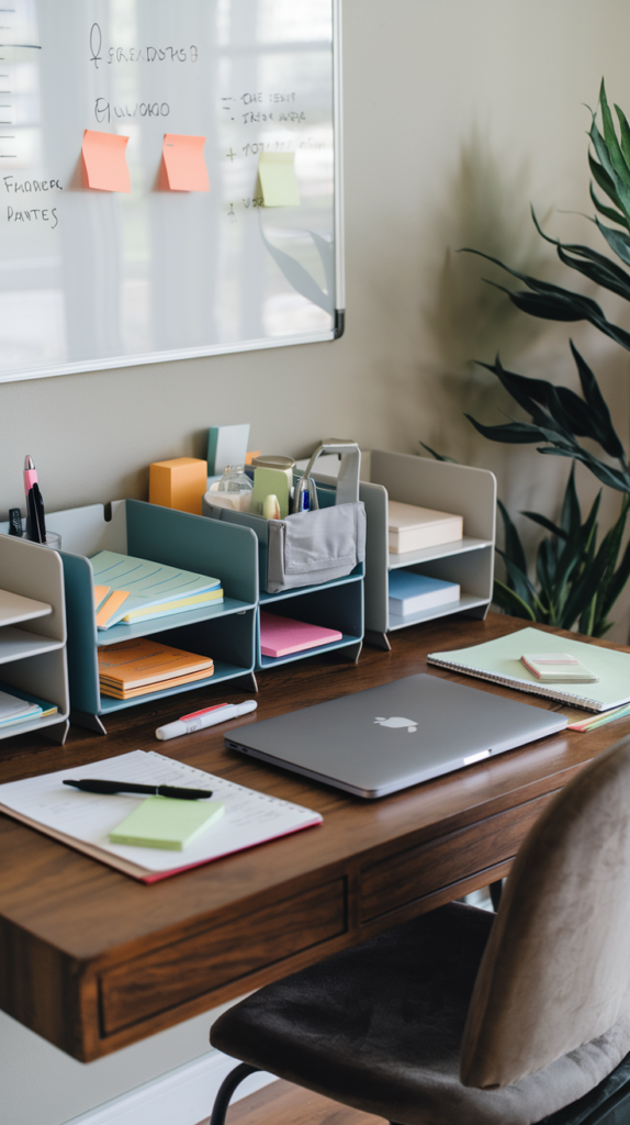 Clear Organizational Bins and Trays