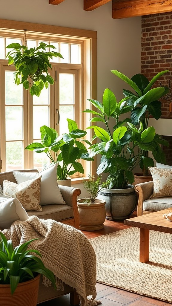 Add Potted Plants for Freshness