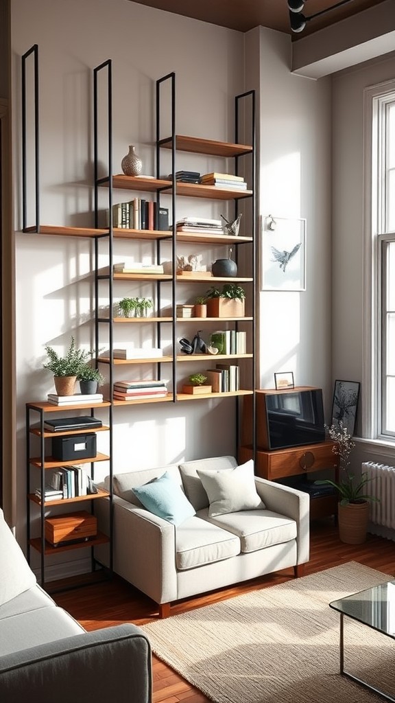 Add Vertical Shelving