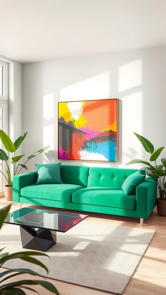 Artistic Flair with Bold Wall Art