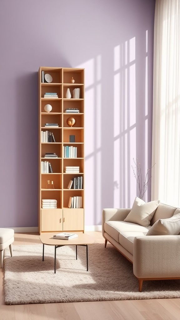 Beige Bookcase