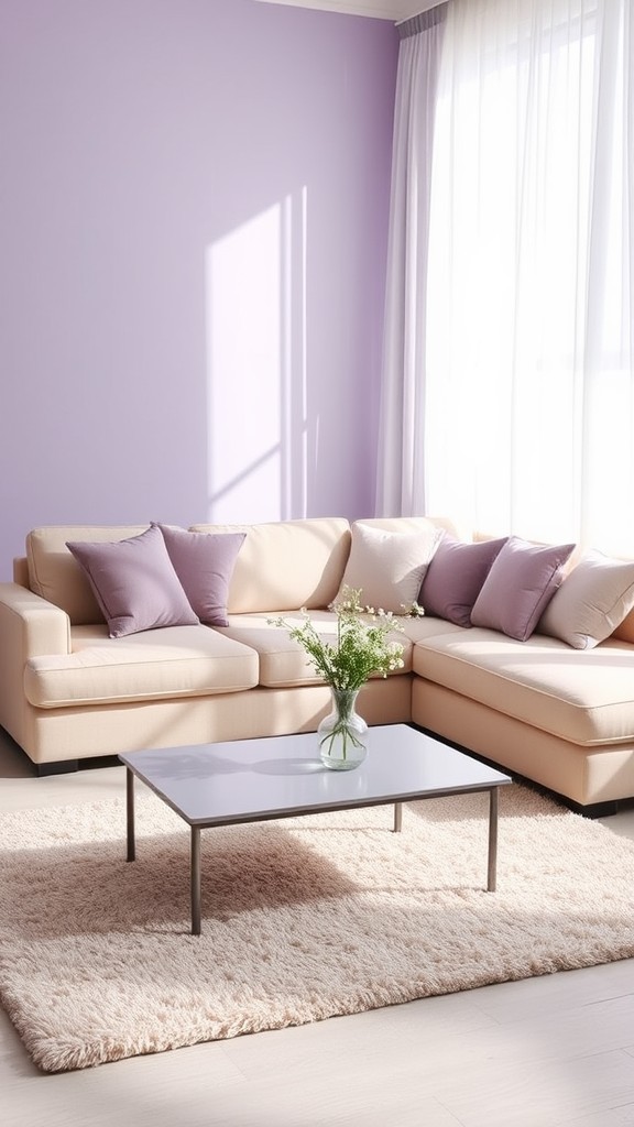 Beige Sectional Sofa