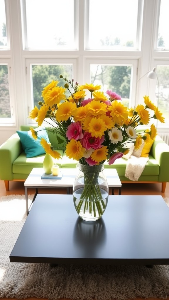 Bright and Cheerful Floral Arrangements