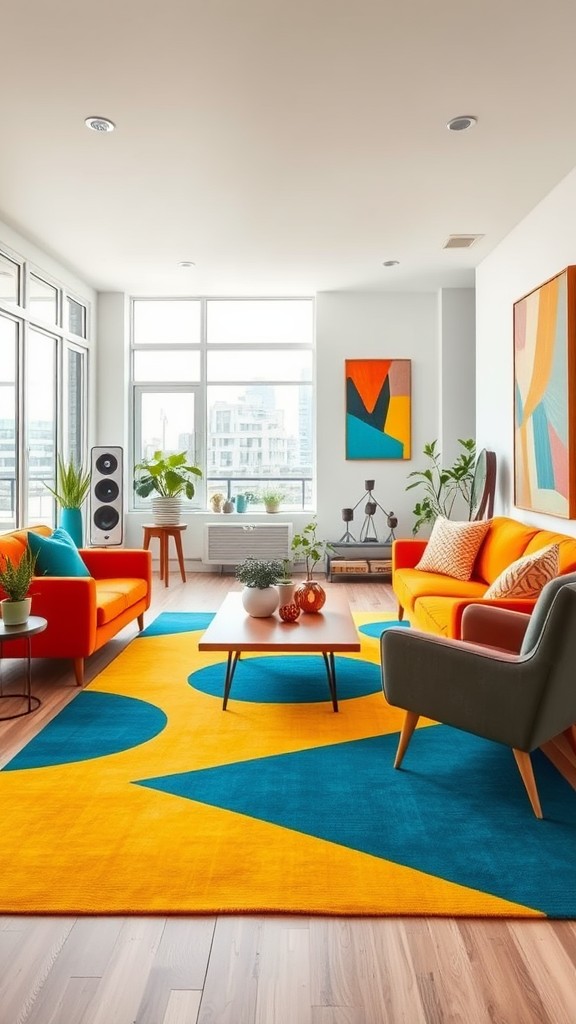 Bright Color Palettes with Pops of Color