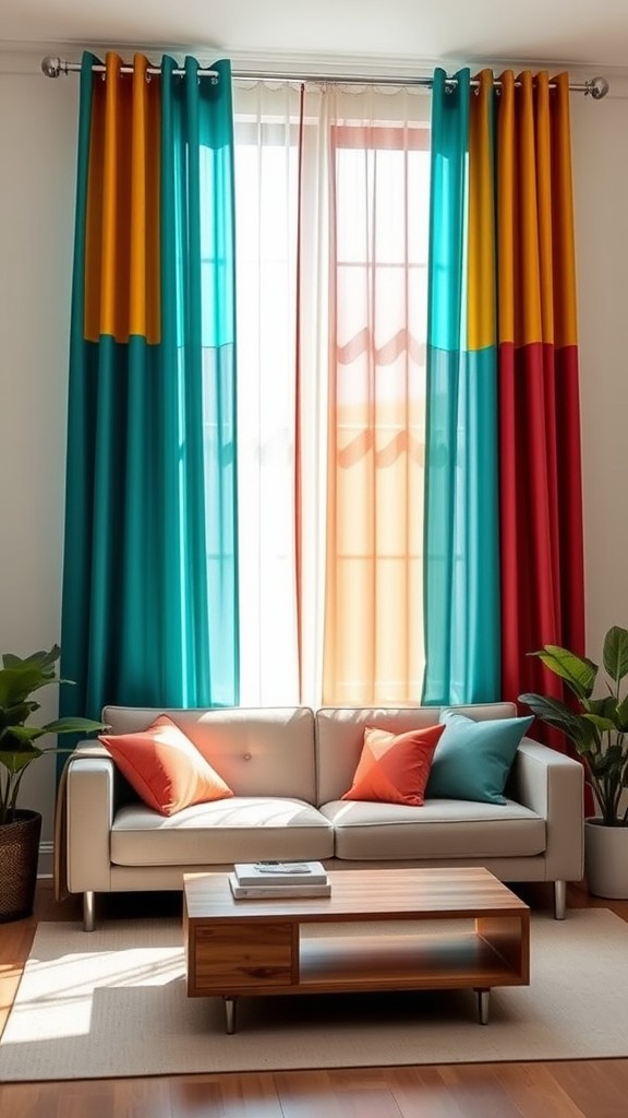 Color Blocked Fabrics