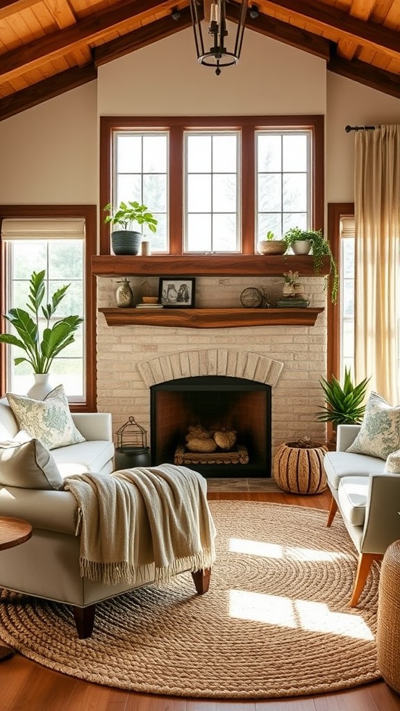 Create a Focal Point with a Fireplace