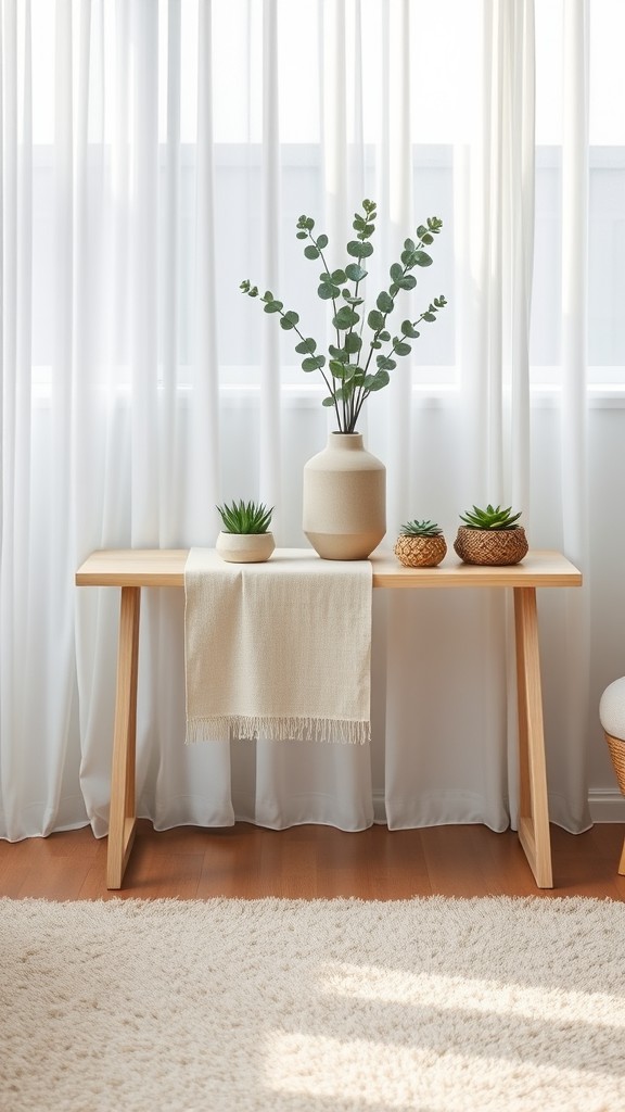 Curate a Simple Console Table with Natural Decor