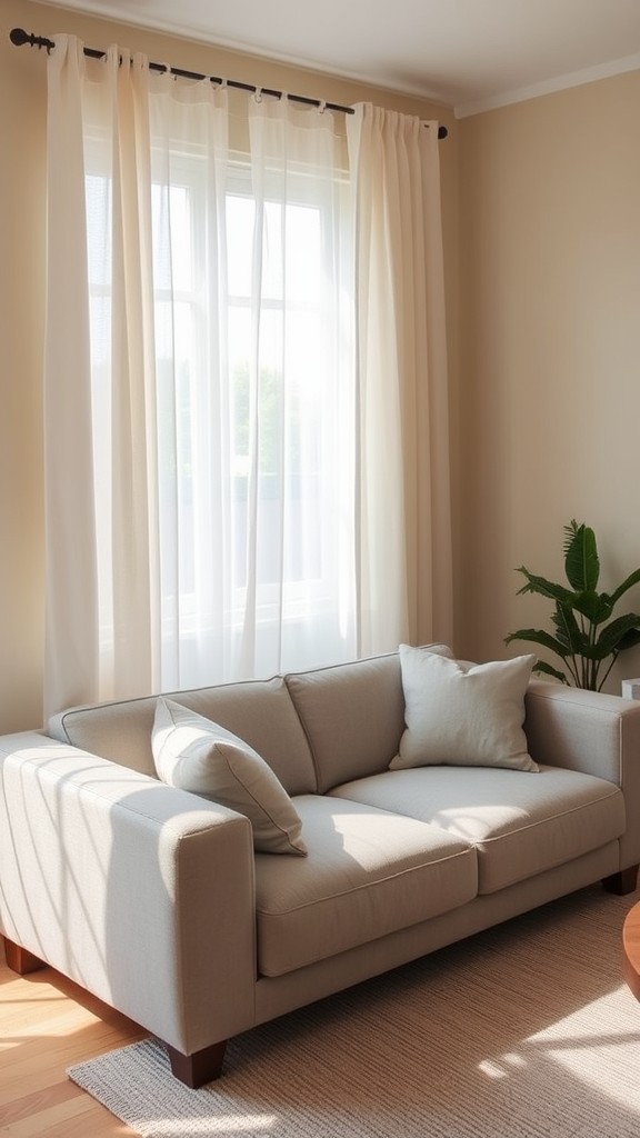 Elegant Curtains for Softening the Room