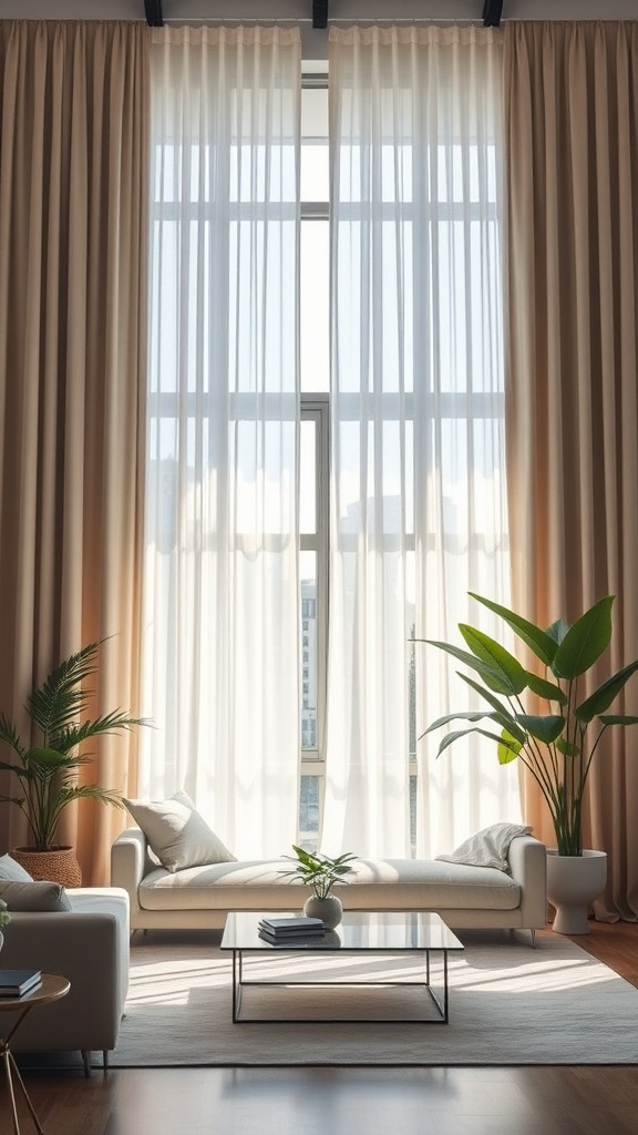 Floor-to-Ceiling Drapes