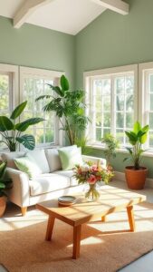 green living room ideas for a refreshing look