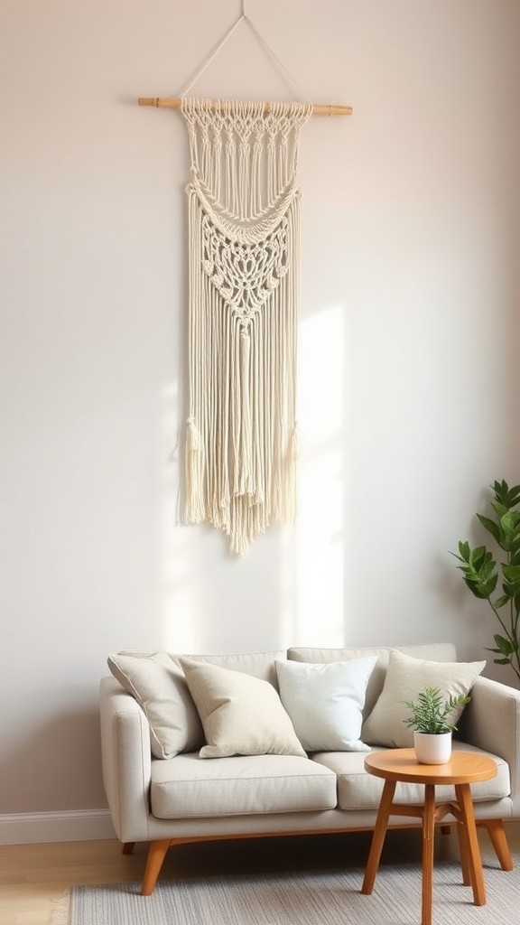 Hanging Macramé or Textile Art