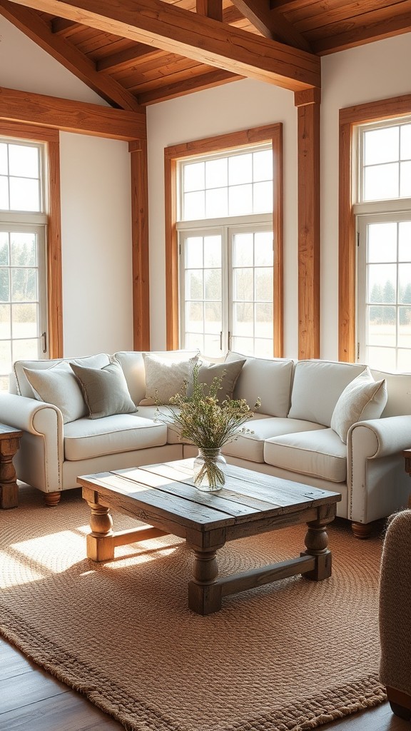 Include a Charming Sectional Sofa