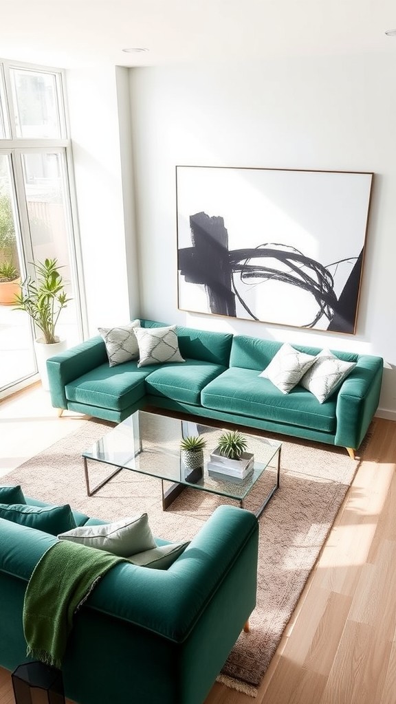 Incorporate a Statement Sofa