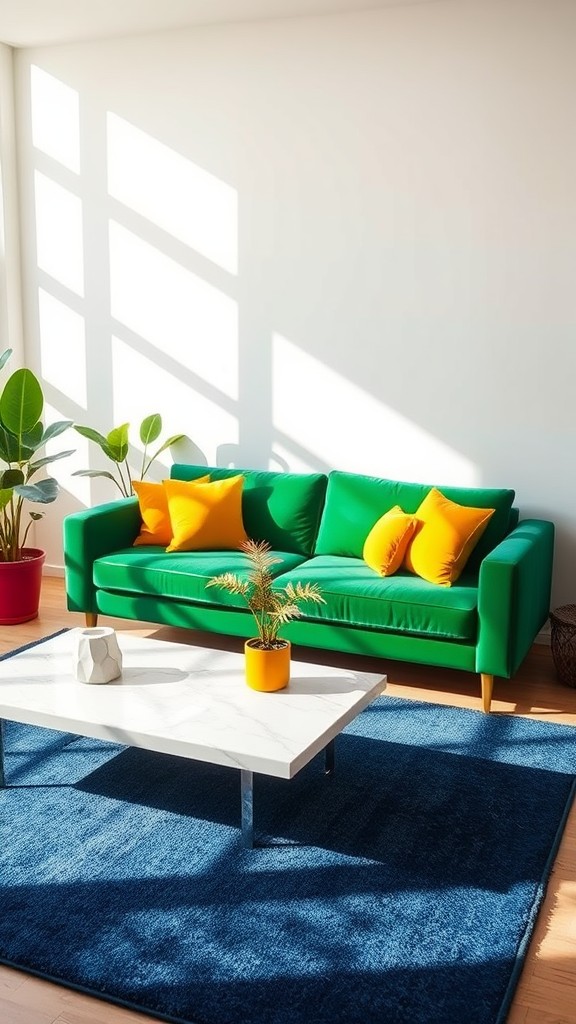 Incorporate Bold Accent Colors