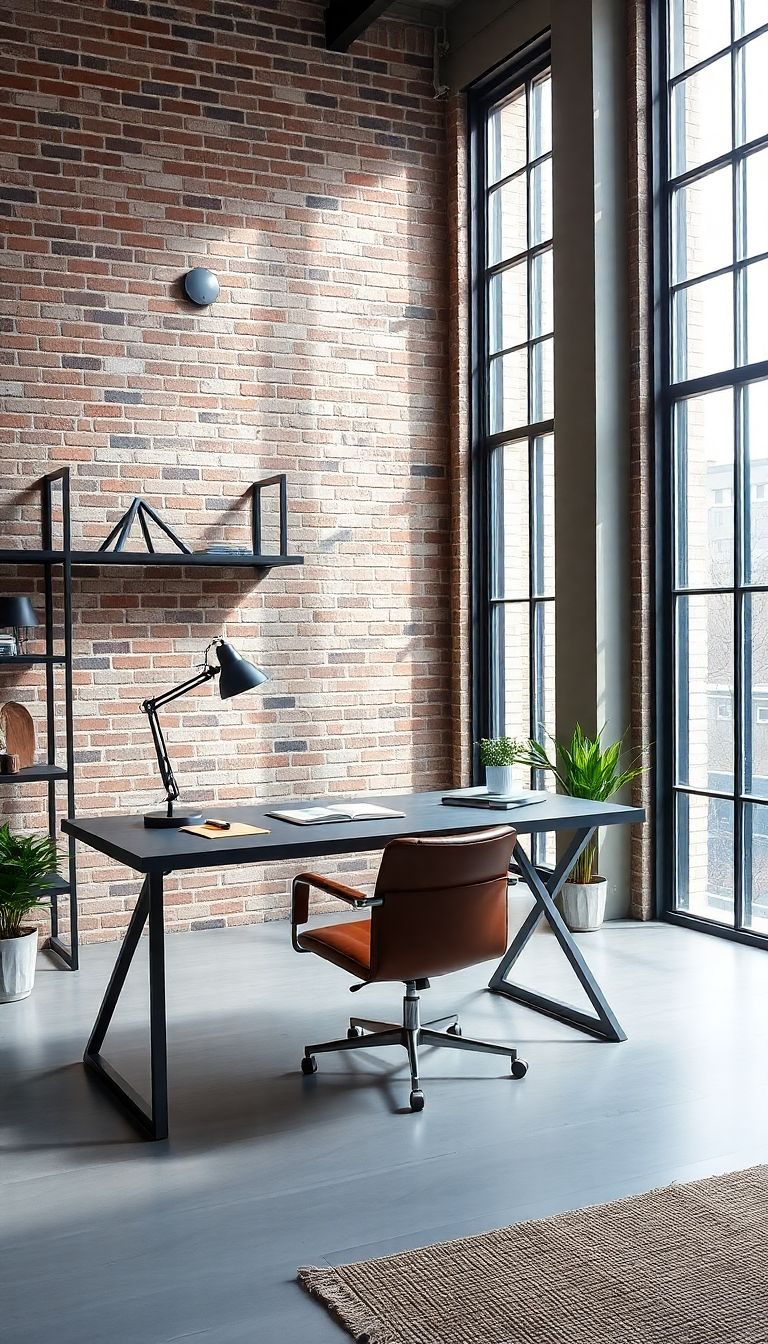 Industrial Style with Metal Accents