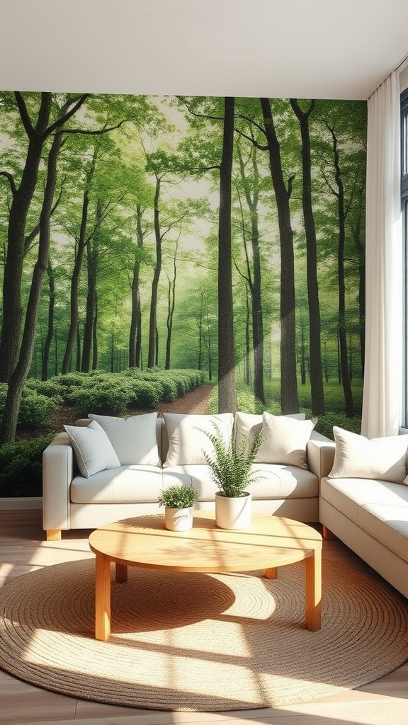 Install a Nature-Inspired Mural