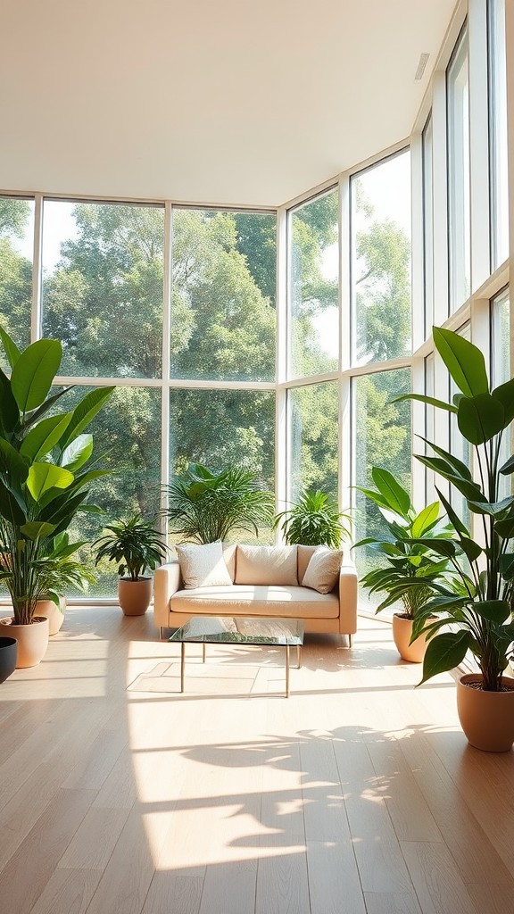 Install Large Windows for Natural Light