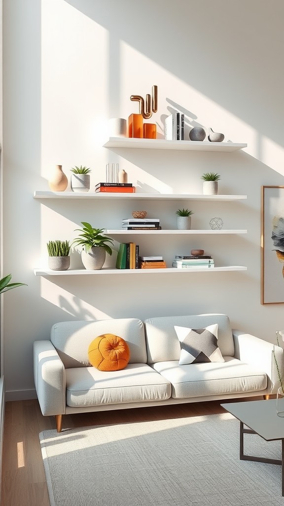 Integrate Wall-mounted Shelves