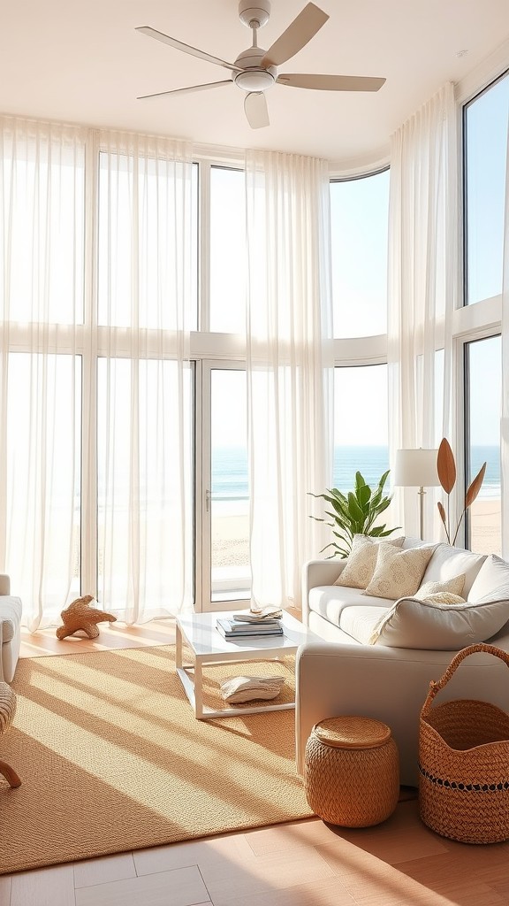 Light and Airy Window Treatments